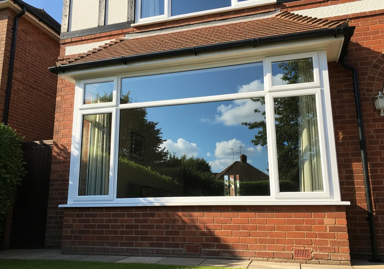 Large front picture window